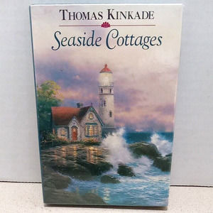 Thomas Kinkade Postcards Seaside Cottages 10 W/ Envelopes - 4" × 5.5" New Sealed